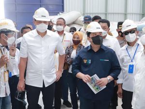 3 Menteri Cek Kesiapan Sentra Pengolahan Beras Terpadu di Kebumen