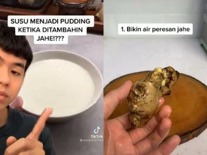 Hanya dengan Air Jahe, Susu Bisa Jadi Puding yang Lembut