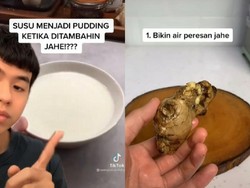 Hanya dengan Air Jahe, Susu Bisa Jadi Puding yang Lembut