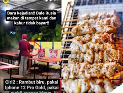 Kejadian Lagi! Bule Rusia Kabur Tak Bayar saat Makan di Restoran Bali