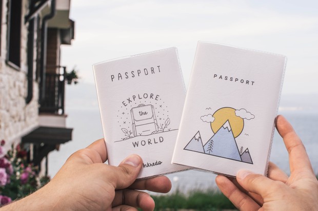 Passport holder.
