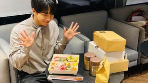 10 Momen Asyik Lee Seung Gi Makan Bareng dengan Timnya