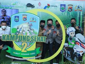 Kapolda NTB Resmikan Photo Booth Kampung Sehat 2 di Bandara Lombok