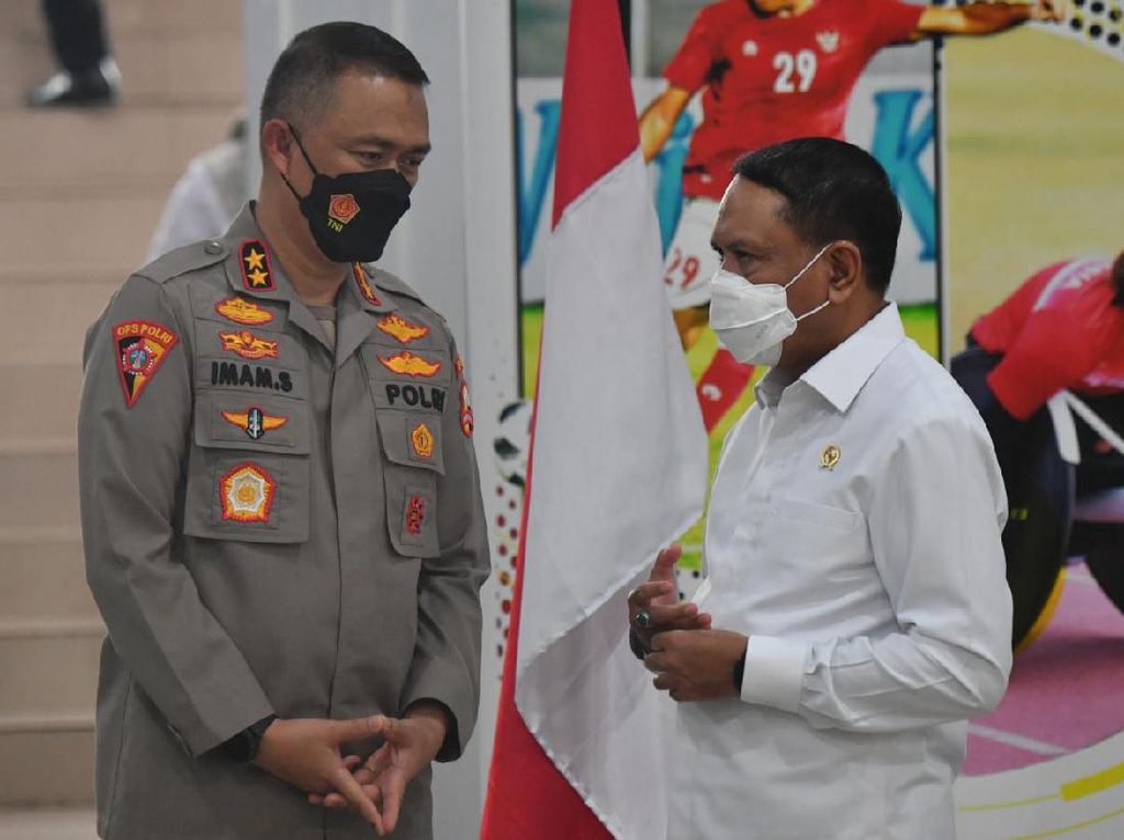 Gelar Rakor, Menpora Yakin Polri Keluarkan Izin Liga 1 dan 2 Gelar Rakor, Menpora Yakin Polri Keluarkan Izin Liga 1 dan 2