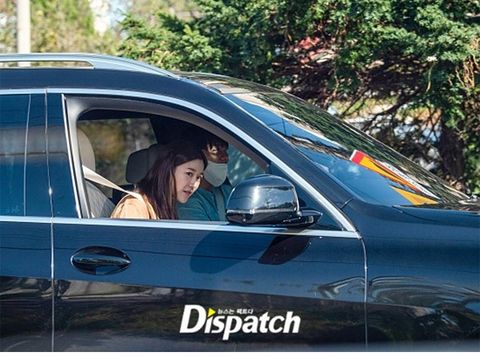 Lee Seung Gi dan Lee Da In di Dalam Mobil/instagram.com/koreadispatch