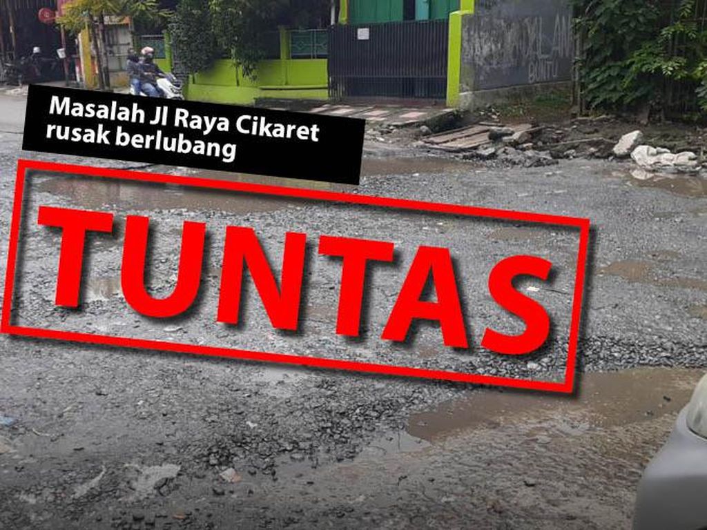 Before-after Perbaikan Jl Cikaret Kabupaten Bogor yang Dulu Ambyar Before-after Perbaikan Jl Cikaret Kabupaten Bogor yang Dulu Ambyar