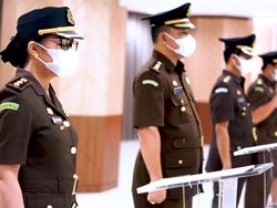 Kejagung Lantik Pejabat Eselon III dan IV Jampidmil