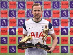 Harry Kane sudah tinggalkan Tottenham sejak musim panas 2023 ke Bayern Munich. Kane adalah mesin gol Tottenham pernah tiga kali jadi top skor Premier League (Getty Images/Pool)