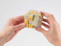 Unik! Rubik Bentuk Mie Instan, Bikin Ngiler Tapi Tak Bisa Dimakan