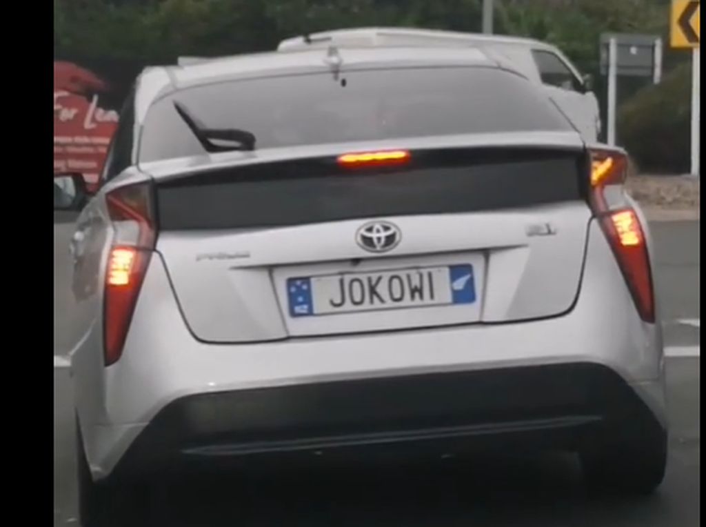 Dulu Mercy, Kini Toyota Prius Pakai Pelat Nomor Jokowi di Selandia Baru