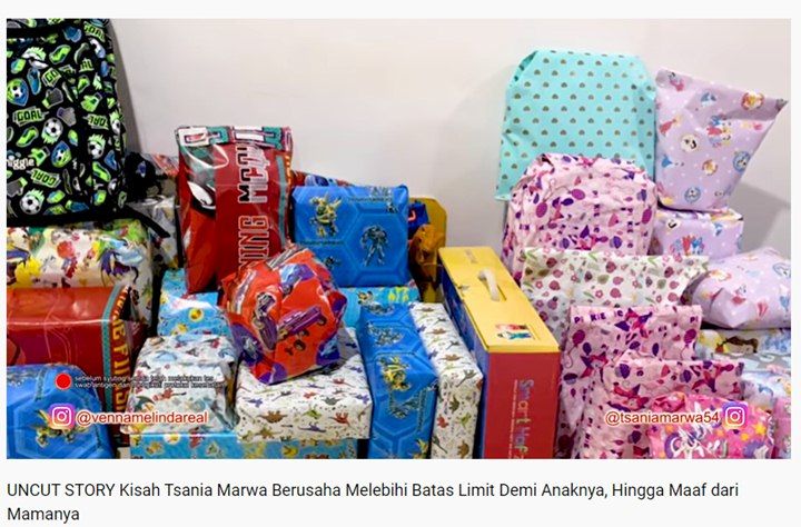 Kado Tsania Marwa untuk anak-anaknya