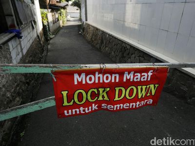 Gegara Silaturahmi Lebaran Gang di Cilangkap Dilockdown