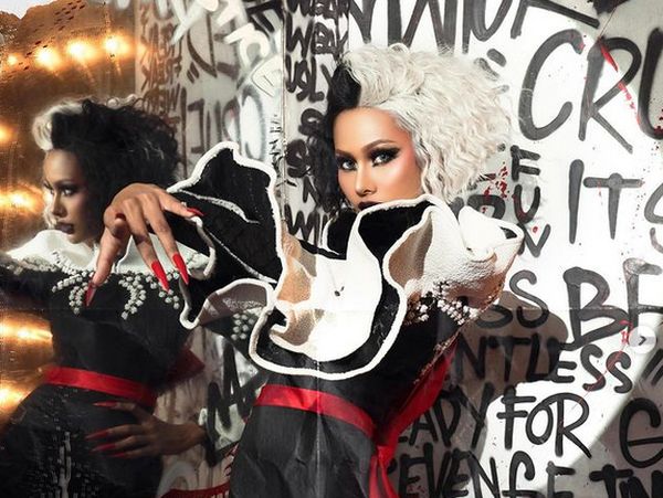 Pemotretan Cruella, Aurra Kharisma Memukau dengan Gaya Punk-Rock