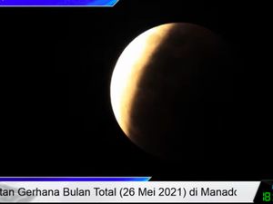 Gerhana Bulan Total Super Blood Moon Ramai di Linimasa