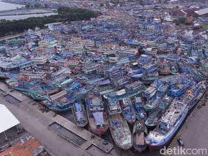 Nelayan Tak Bisa Melaut Gegara Ribuan Kapal Menumpuk di Pelabuhan Tegal