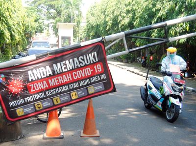 60 Orang Positif Covid-19 Perumahan di Bogor Dilockdown