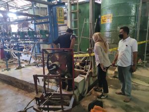 Kecelakaan Kerja di Pabrik Kertas Mojokerto, 1 Pekerja Tewas, 2 Kritis