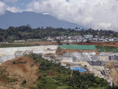 Progres Terkini Pembangunan Bendungan Ciawi Sukamahi