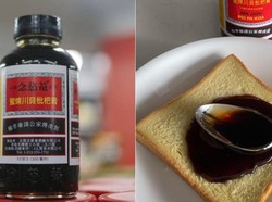 Tren Baru! Makan Roti Tawar Pakai Obat Batuk Sirup Ibu dan Anak