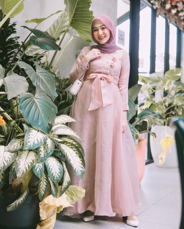 Dress kondangan ibu hamil clearance