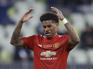 Liga Europa: Marcus Rashford Kecewa MU Puasa Gelar Lagi