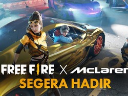 Resmi! Garena Free Fire Umumkan Kolaborasi dengan McLaren Racing