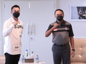 Sowan ke Menpora, Raffi Ahmad: Saya Serius Majukan Sepakbola