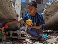 Potret Memilukan Anak-anak di Gaza yang Hidup Ketakutan dan Depresi