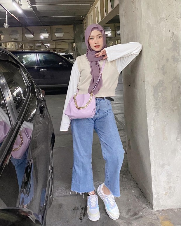 gaya fashion Wellisna Kim/instagram.com/wellisna gaya fashion Wellisna Kim