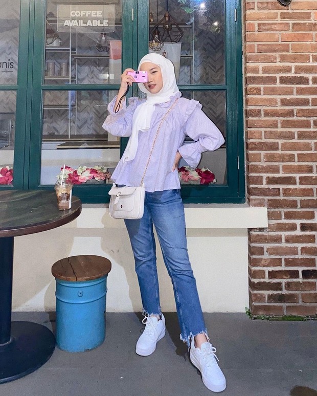 gaya fashion Wellisna Kim/instagram.com/wellisna gaya fashion Wellisna Kim
