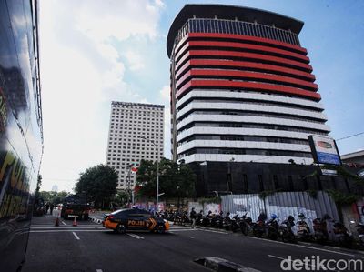 Gedung KPK Dijaga Ketat Aparat