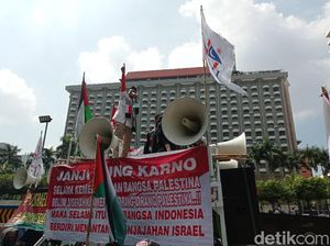 Gerakan Pekerja Muslim Demo di Kantor Perwakilan PBB: Israel Go to Hell!