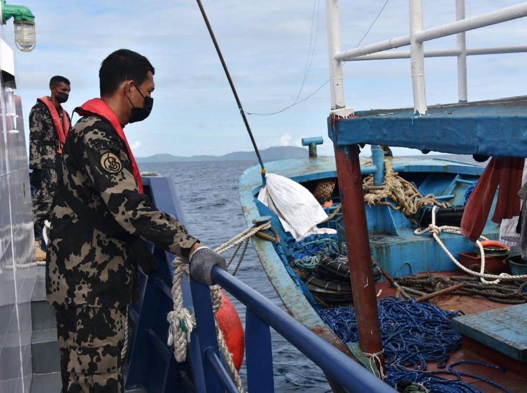 KKP Sikat 167 Kapal Maling Ikan Sepanjang 2021