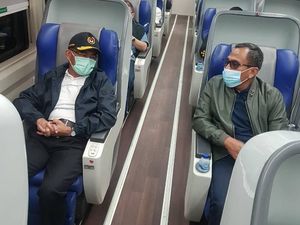 Tinjau Layanan GeNose 19 di Stasiun Gambir, Menko PMK: Berjalan Baik