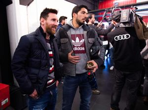 Messi-Suarez Jadi Bahan Bercandaan Pique dan Walikota Madrid