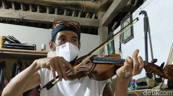 Tembus Pasar AS-Eropa, Ini Dia Biola Made in Kulon Progo