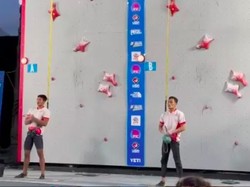 Atlet Panjat Tebing RI Pecahkan Rekor Dunia dan Raih Emas!