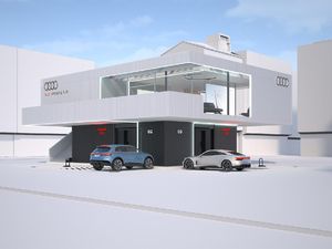 Audi Kenalkan Konsep SPKLU yang Cozy Banget Layaknya Lounge Bandara