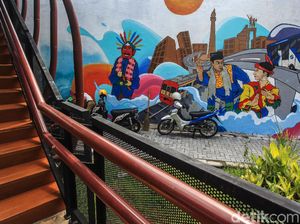 Melihat Kondisi Terkini Pembangunan JPO Tapal Kuda Tanjung Barat