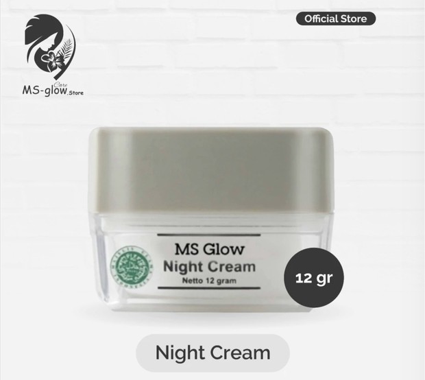 Night Cream MS Glow (MS Glow Official Store) Night Cream MS Glow
