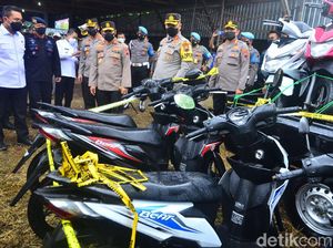 Rumah Penadah di Sukolilo Pati Bagai Showroom, Simpan Puluhan Kendaraan Bodong