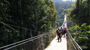 Refreshing ke Situ Gunung Suspension Bridge