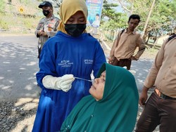Polres Dompu Gelar Tes Swab Antigen Acak, 26 Dinyatakan Nonreaktif