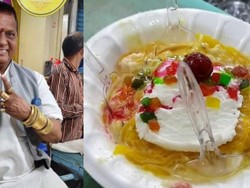 Bikin Minder, Penjual Makanan Kaki Lima Ini Pakai Koleksi Perhiasan Emas Puluhan Gram