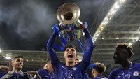 Gol kemangan Chelsea dicetak oleh Kai Havertz. AP Photo/Manu Fernandez, Pool.
