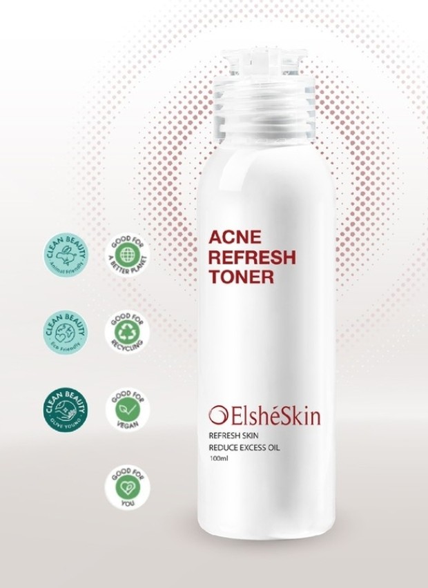 ElsheSkin Acne Refresh Toner/shopee.co.id/elsheskin_ ElsheSkin Acne Refresh Toner