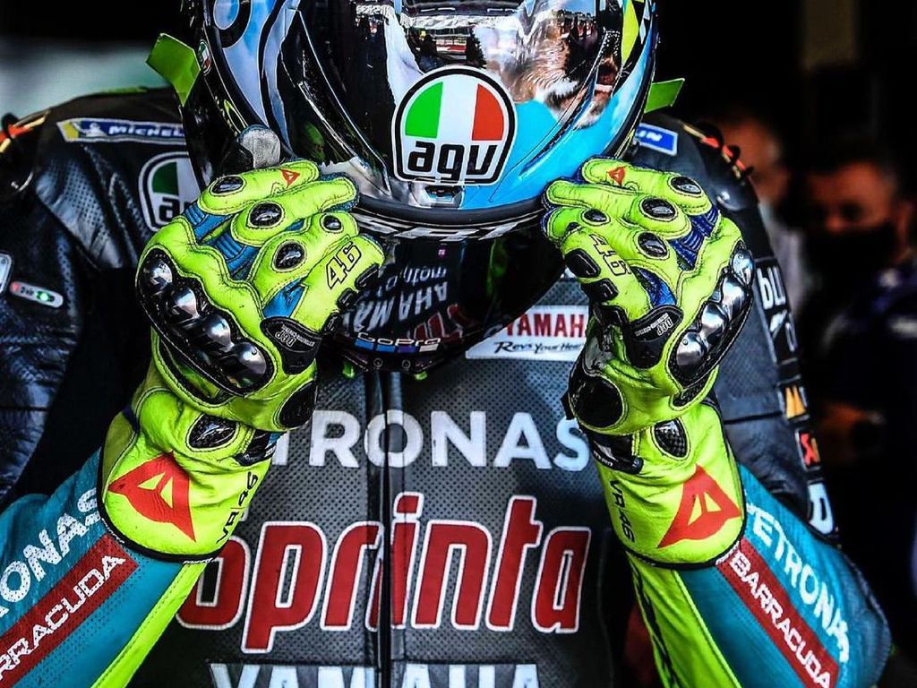 Lucu! Helm Spesial Rossi di MotoGP Italia 2021 Lucu! Helm Spesial Rossi di MotoGP Italia 2021