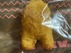 Chicken Nugget Berbentuk Karakter Among Us Dijual Rp 572 juta