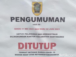 4 Pejabat-ASN Kena Corona, Kantor Kecamatan Gantiwarno Klaten Lockdown
