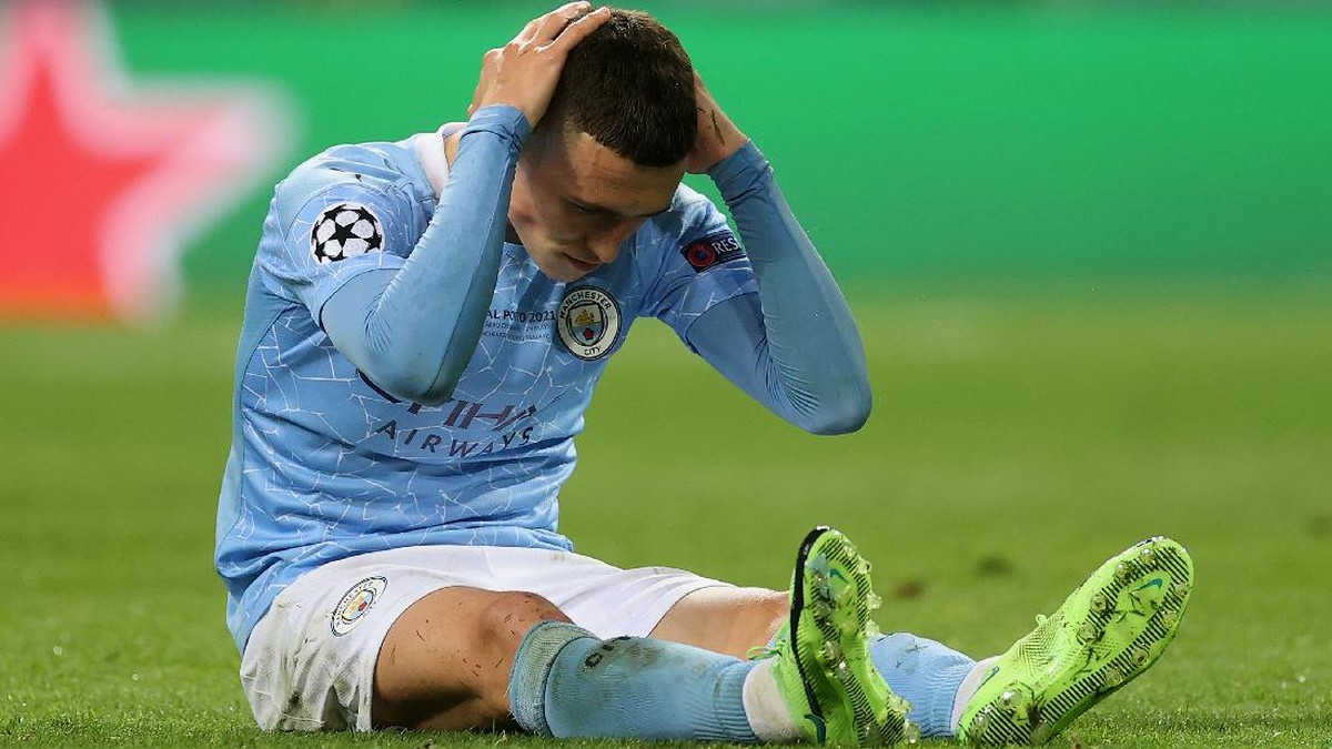 Manchester City keok di final Liga Champions kontra Chelsea. (Foto: Getty Images/Carl Recine - Pool)